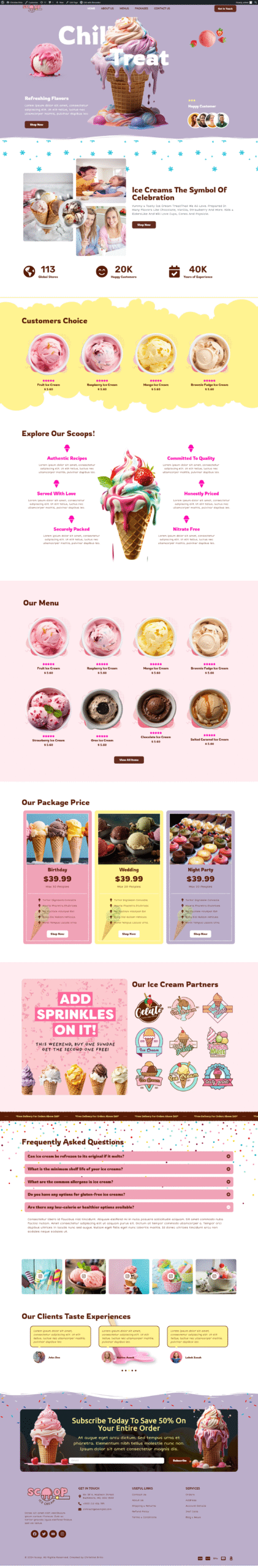ice cream